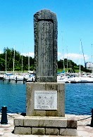 新島襄海外渡航の地碑