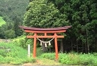 三石神社の入口