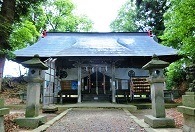 一箕山八幡神社の拝殿